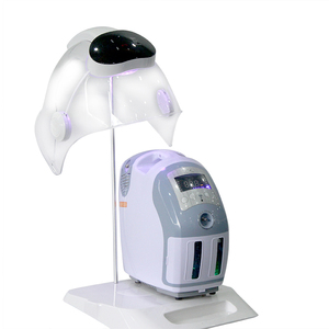 Appareil de beauté avec pistolet à oxygène et masque LED pour le visage, pour rajeunissement, machine professionnelle d'oxygénothérapie faciale - Product Image 6