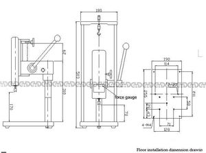 डिजिटल कंप्रेस लोडिंग स्प्रिंग परीक्षक - Product Image 5