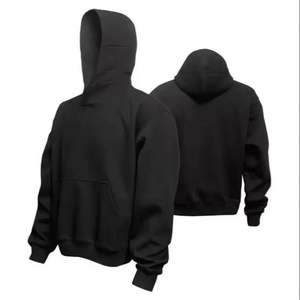 Sudadera con capucha de gran tamaño de moda Unisex personalizada de los fabricantes de ropa BSCI patrón impreso esencial para hombres - Product Image 1