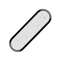 Lumière d'avertissement universelle pour porte de voiture, lumière décorative LED, lumière de bienvenue, détection automatique de porte, charge USB, lumière ambiante
