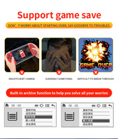 5.1 pouces X7 Plus 4.3 pouces 5.1 pouces 3500 classique 8 go double Joystick Portable écran HD enfants Portable rétro Console de jeux vidéo