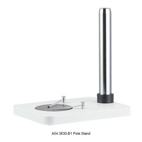 Binocular Head 500x Step Zoom Metallurgical Stereo Microscope with 360 Rotatable Viewing Head and Pole Stand