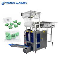 Machine de comptage, d'emballage et de scellage semi-automatique Vgopack pour pièces en plastique, avec seau d'alimentation manuel pour sacs oreiller
