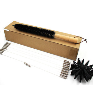Nylon <b>Brush</b> With Wooden Handle 37cm For Washing Machine Drum Cleaning - Product Image 3