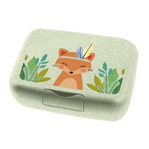 KozioL Lunchbox Fuchs Harry Contenant pour repas pour enfants avec motif renard, stockage alimentaire écologique pour l'école ou les voyages - Product Image 1