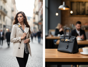 Woven Strap Gold Buckle <b>Webbing</b> Bag Charm MT-25004 - Product Image 2