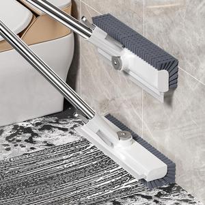 Wholesale 2-in-1 Adjustable <strong>Cleaning</strong> <strong>Brush</strong> for Bathroom <strong>Floor</strong> Scrubbing and Scraper Home <strong>Cleaning</strong> Product-Nettoyage Limpieza - Product Image 2