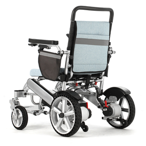Silla de ruedas plegable todo terreno de lujo más vendida de 2025 para discapacitados, silla de ruedas eléctrica portátil de aluminio para exteriores - Product Image 2