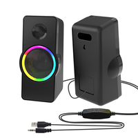 Lampu Led Rgb Elektronik Usb 2.0, Speaker Bluetooth Portabel Komputer Aksesori Gaming Audio Bertenaga Pc
