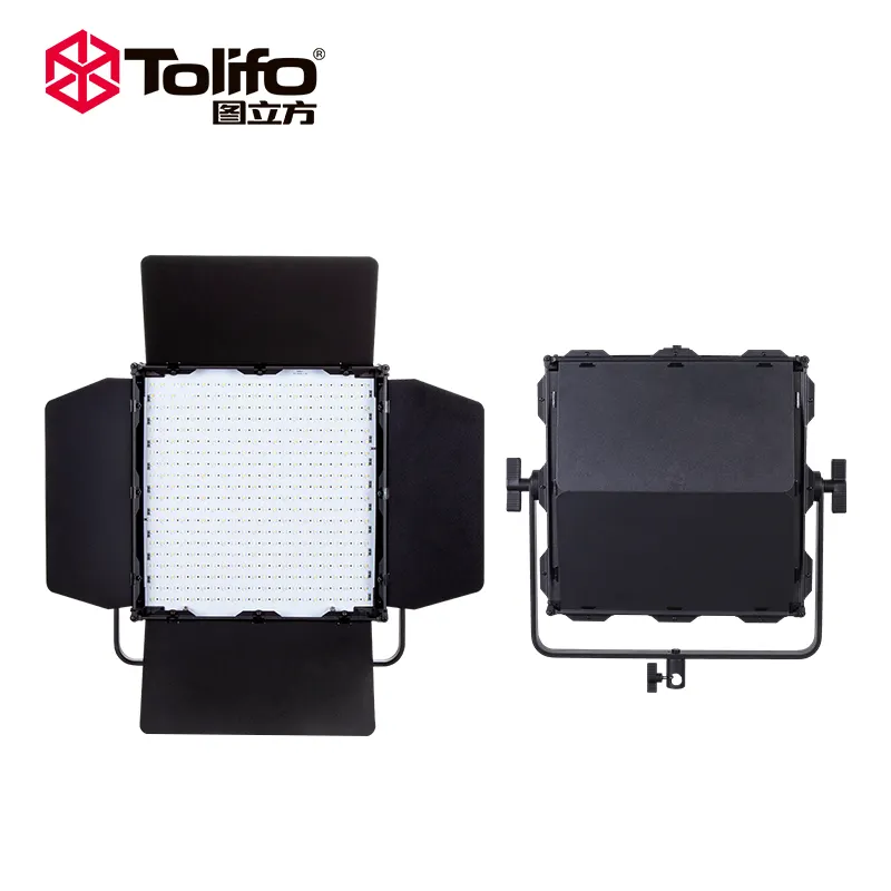 Tolifo, светодиодный пульт дистанционного управления, светодиодное освещение для видеосъемки, студийное освещение 100 Вт, Светодиодная панель для телевизионной трансляции и пленки