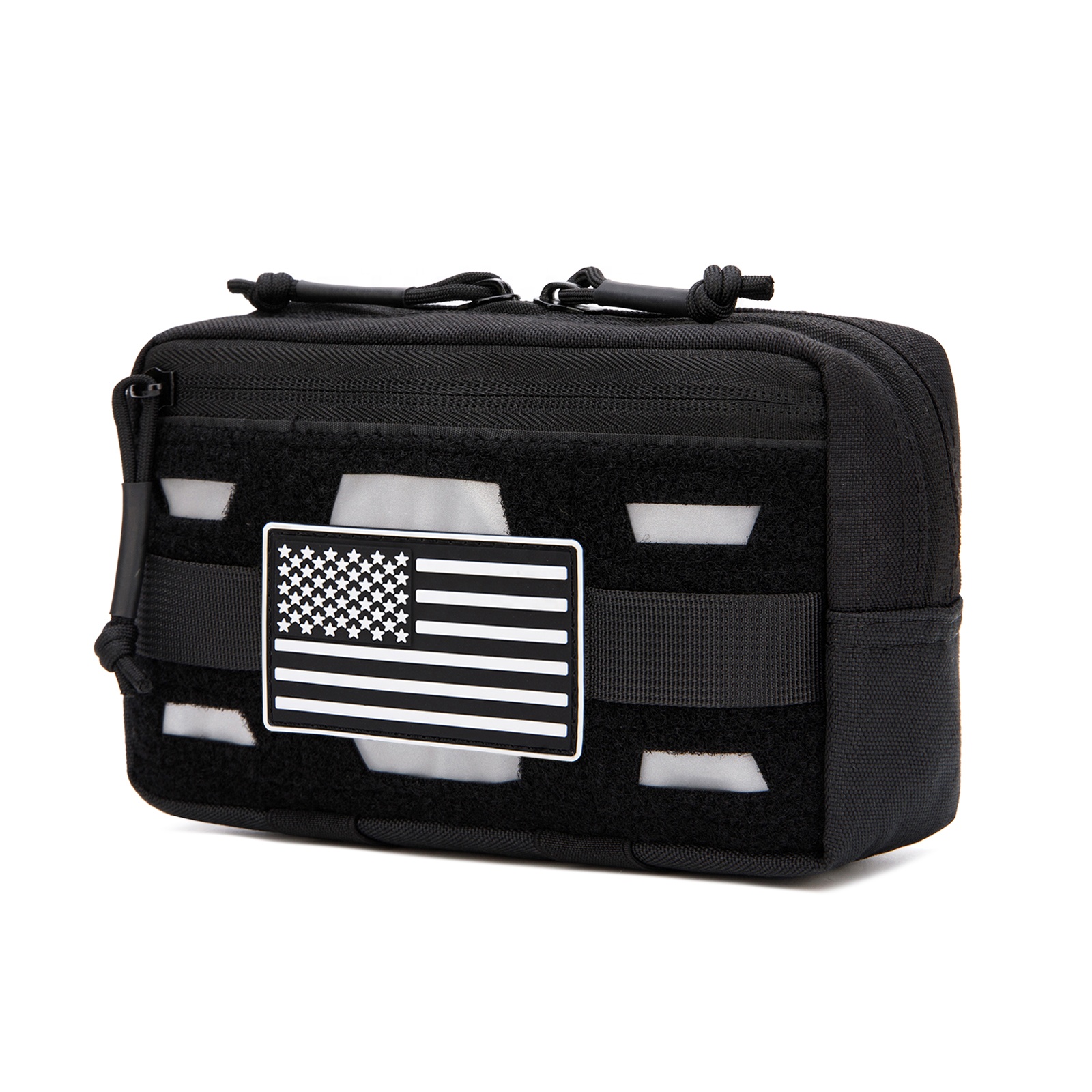 Logotipo personalizado Multi-purpose Compact Pequeno Tactical Utility Pouch Patch Tactical Molle EDC Bolsa Saco de cintura