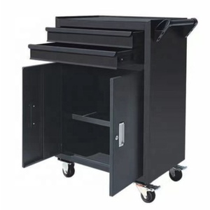 Chariot à outils de mécanicien avec tiroirs, <span class=keywords><strong>armoire</strong></span> à pièces, coffre à outils sur roulettes - Product Image 1