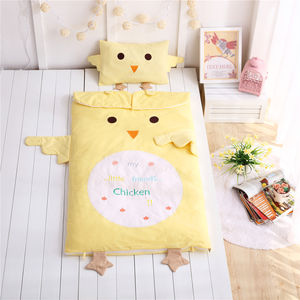 Funda de Edredón Infantil Anti-Patadas, 100% Algodón y Poliéster, Antibacteriana, Portátil, Cálida para Todas las Estaciones, Diseño Animal, 200 Hilos, Estilo Americano - Product Image 1