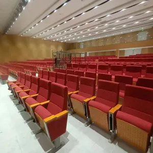 Cadeira de teatro com mesa para sala de auditório, cadeiras de igreja para teatro, sala de aula à venda