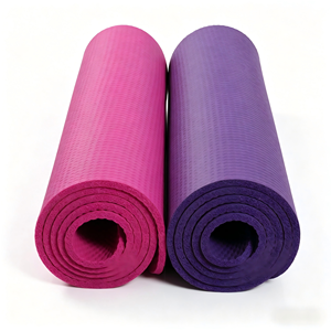 YINGUAN - Tapete de Yoga Ecológico de Goma Elástica de Alta Densidad, Tapete de Fitness, Tapete de Ejercicio, Cojín de Pilates, Lavable, Plegable, Duradero - Product Image 2