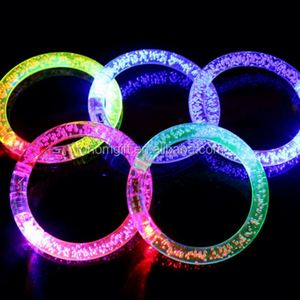 สายรัดข้อมือเรืองแสงสำหรับงานปาร์ตี้ โปรโมชั่นสุดคุ้ม พร้อมไฟ LED เปิดใช้งานด้วยการเคลื่อนไหว - Product Image 1