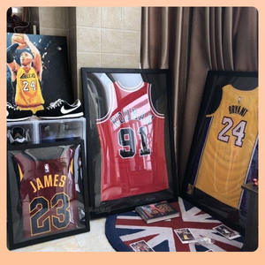 Cadre photo mural pour maillots de basket-ball <span class=keywords><strong>NBA</strong></span>, souvenirs de tennis et collection de vêtements signés - Product Image 5