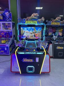 Machine <span class=keywords><strong>de</strong></span> <span class=keywords><strong>jeu</strong></span> d'arcade <span class=keywords><strong>de</strong></span> tir aux dinosaures à monnayeur, <span class=keywords><strong>jeu</strong></span> <span class=keywords><strong>de</strong></span> tir simulé à deux joueurs pour parc d'attractions - Product Image 4