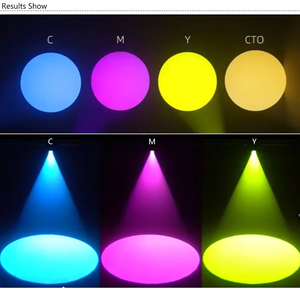 Buổi hòa nhạc DJ thiết bị chiếu sáng sân khấu DMX 400W Sharpy di chuyển đầu chùm đèn CMY + CTO Chất lượng cao di chuyển ánh sáng - Product Image 2