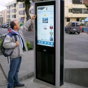 Oem 4k LCD bên ngoài không thấm nước quảng cáo hiển thị <span class=keywords><strong>Player</strong></span> màn hình cảm ứng kiosk bên ngoài máy quảng cáo kỹ thuật số biển - Product Image 4