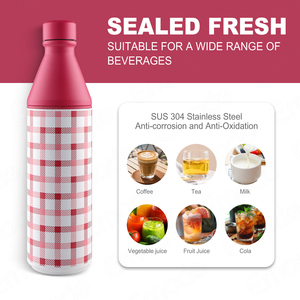 Nueva Botella Térmica Portátil <span class=keywords><strong>de</strong></span> 12, 18 y 25 oz para <span class=keywords><strong>Agua</strong></span> Fría y Caliente, Boca Pequeña, Acero Inoxidable 304, Termo <span class=keywords><strong>de</strong></span> Viaje con Asa - Product Image 6