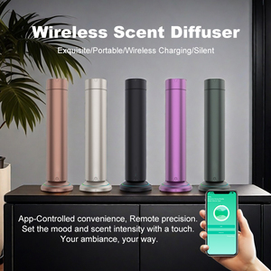 Tốt nhất xem xét đa chức năng máy lọc không khí LED sạc không dây mùi hương vật nuôi thân thiện không dùng nước tinh dầu hương thơm khuếch tán - Product Image 2