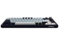 80% Mechanical Wired Mini Gaming Keyboard Hot Swap with Knob Anti-Ghosting Popular Color Combination for Gamers