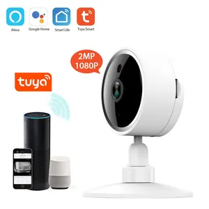 Tuya 1080p מקורה אלחוטי wifi בית ip אבטחת מצלמה