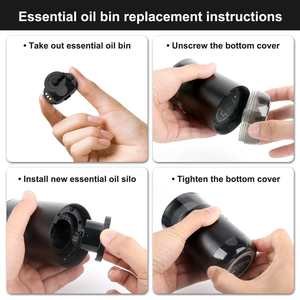 Hot-bán di động đám mây sương mù thông minh xe hơi nước hoa khuếch tán điện tự động phun mùi hương làm mát không khí máy - Product Image 6