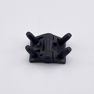 Mwre Plastic Hinge B-2920P Nylon Black Anti Detachment Industrial Equipment Limit Butterfly Hinge - Product Image 3