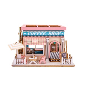 <span class=keywords><strong>Wincent</strong></span> - Manualidades de Madera Hechas a Mano, Rompecabezas 3D, Casa de Muñecas en Miniatura de Madera - Product Image 1