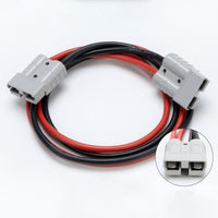 Connecteur de prise 50 ampères, câble de panneau solaire 8AWG, adaptateur d'alimentation 50A/600V, câble de connecteur solaire 300 mm