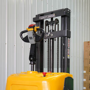 Apilador de Palets Hidráulico Eléctrico 2T 3T Altura de Elevación 4m Elevador Apilador Eléctrico Elevador de Carretilla Eléctrica Apilador de Palets Eléctrico - Product Image 6