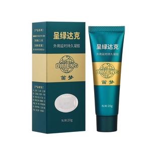 Dimeng Green Dacromet Delay Gel Édition Émeraude 20g Jouet Sexuel Adulte Authentique Dropshipping pour Hommes - Product Image 3