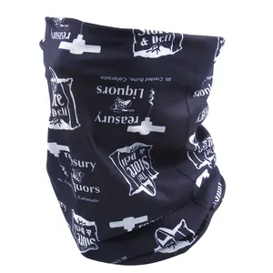 Bandana Magic Scarves High Weight Sublimation Motorcycle Scarves Polyester Fashion Neck Gaiter Seamless Bandana