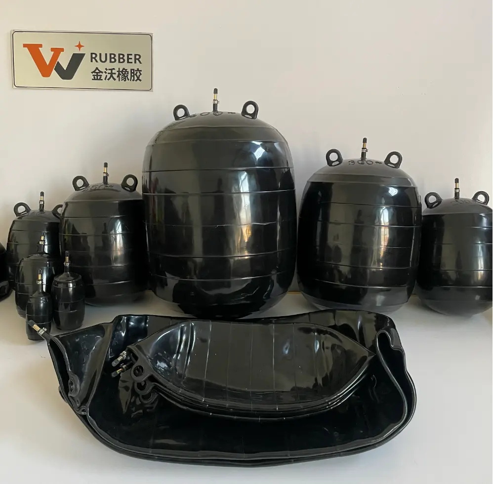 Pipe rubber airbag
