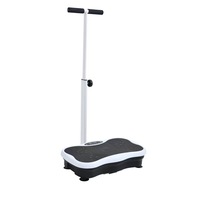ZHOYA SPORT Machine de vibration corporelle électrique à 120 niveaux réglables Crazy Fit avec poignée pour la remise en forme à domicile et la perte de poids