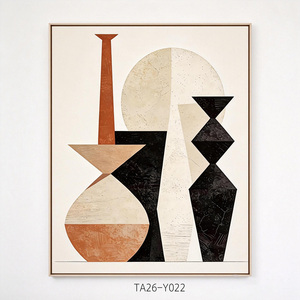 Quadro <span class=keywords><strong>su</strong></span> <span class=keywords><strong>Tela</strong></span> con Arte Astratta Geometrica Moderna, <span class=keywords><strong>Stampe</strong></span> Artistiche Incorniciate in Stile Nordico per Soggiorno, Camera da Letto, Arredamento di Lusso - Product Image 6
