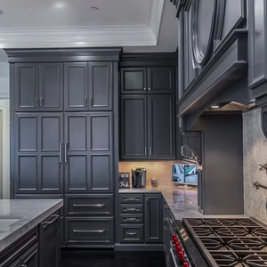 Meubles de cuisine modulaires de style shaker, armoires de rangement modernes <span class=keywords><strong>pour</strong></span> projets de construction résidentielle, hôtelière <span class=keywords><strong>et</strong></span> immobilière - Product Image 3