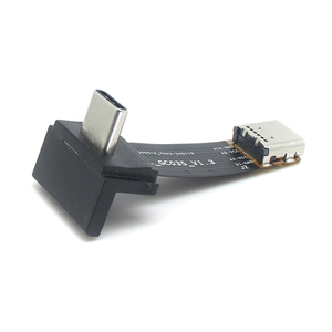 Personalizzato in fabbrica 24pin USB gen 3.1 tipo <span class=keywords><strong>c</strong></span> maschio a femmina <span class=keywords><strong>T</strong></span> short flat sottile cavo dati FPC per tablet cellulare - Product Image 2