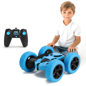 4WD <span class=keywords><strong>RC</strong></span> Trôi Xe Hai Mặt Lái Xe 360 Độ Lật Xoay Xe Nhựa Đồ Chơi Điều Khiển Từ Xa Diễn Viên Đóng Thế Xe <span class=keywords><strong>RC</strong></span> Đồ Chơi Cho Trẻ Em Bé Trai - Product Image 1