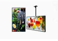 Yüksek Parlaklıkta 55 İnç Android LCD Reklam Ekranı Ticari Duvara Monte Asılı Dar Çerçeveli 7/24 Kullanım İçin Alışveriş Merkezleri