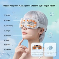 Haushalts-Feuchtigkeitsspray Handlicher Wasserdichter Augenmassager Heiß-Kalt-Kompresse Augen- und Gesichtsbefeuchtung Vibrations-Entlastungs-Dampf-Augengerät