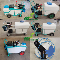 Pulverizador Eléctrico de Alta Resistencia con Bomba y Manguera Larga de 48V, Capacidad de Cubeta de 105L-150L, para Invernaderos, Huertos y Granjas