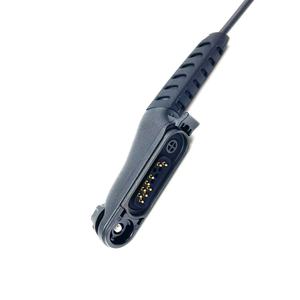 Auricular Bodyguard con micrófono PTT para Motorola Mototrbo R7 R7ex APX600 N30 N50 y N70 Walkie Talkie Auriculares para equipos de seguridad - Product Image 3