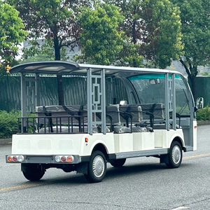Bus électrique <span class=keywords><strong>de</strong></span> tourisme confortable à 4 roues et 11 places, ouvert, pour sites touristiques et excursions - Prix usine - Product Image 3