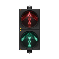 200mm 12v Dc Led Télécommande Sécurité Routière Rouge Vert Flèche Feu de signalisation