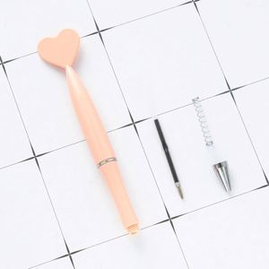 Bolígrafos de Plástico Resistentes Personalizados con Forma de Corazón para el Día de San Valentín, Tinta de Gel Negra de 1 mm, Regalo para Niños, Suministros de Oficina y Escolares, Recuerdo de Fiesta - Product Image 4