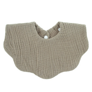 Toalla de saliva estampada para bebé, babero ondulado de gasa de algodón para niños, babero de saliva, productos para bebés - Product Image 4