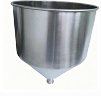 Accessoires de remplacement de trémie d'alimentation en acier inoxydable SUS304 de qualité alimentaire pour équipement de remplissage de liquides et de pâtes visqueuses